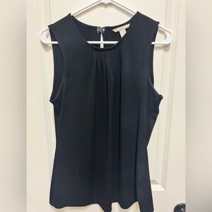 Banana republic black Sleeveless shell